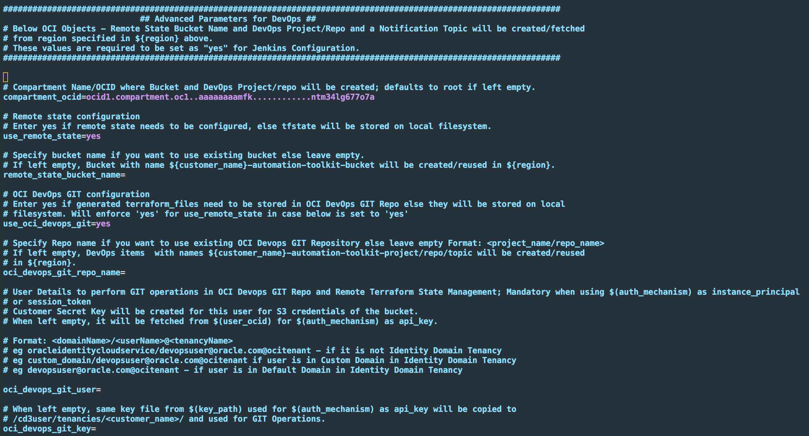 image tenancyconfig_properties